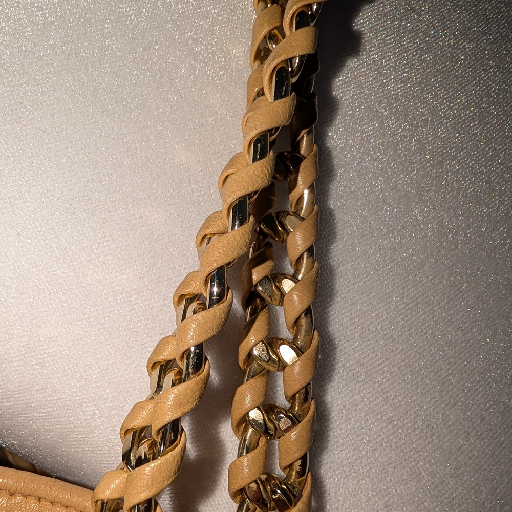 MCM Distressed Leather Shoulder Bag - Picture 6 of 16